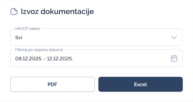 LogBook prikaz aplikacije
